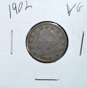 lot 337 image: 1902 Liberty Nickel