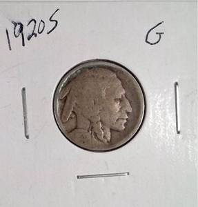 lot 353 image: 1920-S Buffalo Nickel