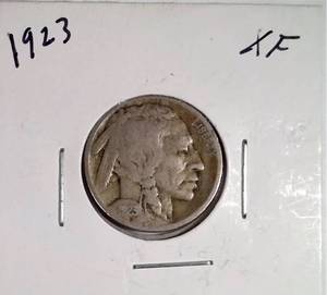 lot 355 image: 1923 Buffalo Nickel