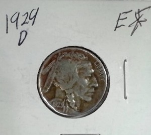 lot 372 image: 1929-D Buffalo Nickel