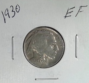 lot 375 image: 1930 Buffalo Nickel