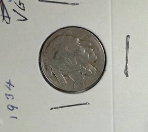 lot 378 image: 1934 Buffalo Nickel