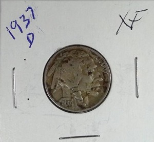 lot 388 image: 1937-D Buffalo Nickel