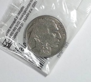 lot 390 image: 1937 Buffalo Nickel