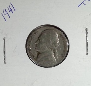 lot 396 image: 1941 Jefferson Nickel