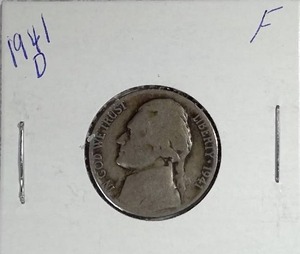 lot 397 image: 1941-D Jefferson Nickel