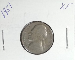 lot 409 image: 1951 Jefferson Nickel