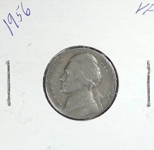 lot 414 image: 1956 Jefferson Nickel