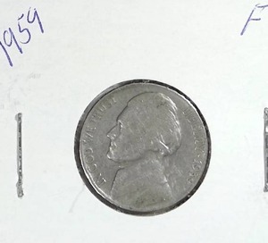 lot 416 image: 1959 Jefferson Nickel