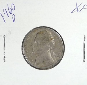 lot 417 image: 1960-D Jefferson Nickel