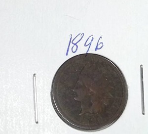 lot 430 image: 1896 Indian Head Penny
