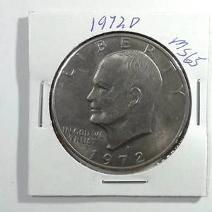 lot 468 image: 1972-D Eisenhower Dollar