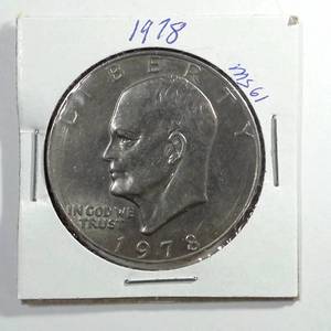 lot 472 image: 1978 Eisenhower Dollar