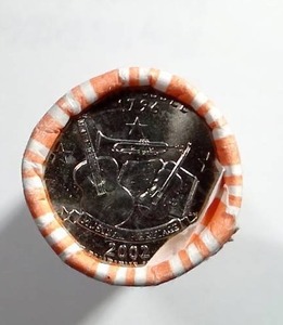 lot 464 image: UNC 2002 $10 Tennessee State Quarters