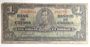 lot 502 image: Bank of Canada $1 Bill