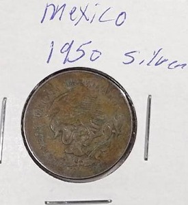 lot 527 image: 1950-25 Centavos