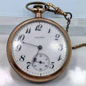 lot 79 image: 1915 Gold Filled Illinois movement no. 2854665