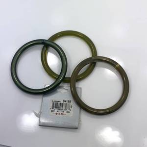 lot 4 image: Set of 3 Fashion Bangles, New with Tags