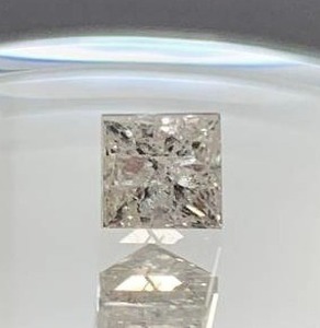 lot 99 image: .98ct Princess Cut Loose Diamond