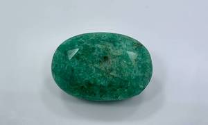 lot 65 image: 85ct Oval Emerald