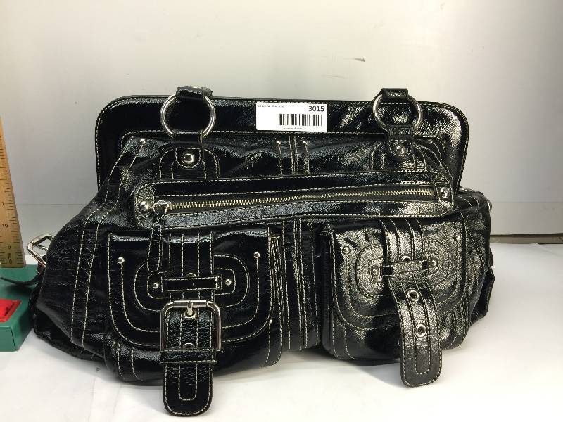 lot 3015 image: Rafe (Shiny Black) Womens Handbag