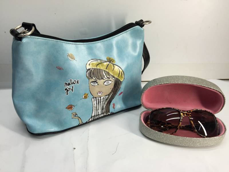lot 3037 image: Bolle SunGlassesHand Bag Matur Girl