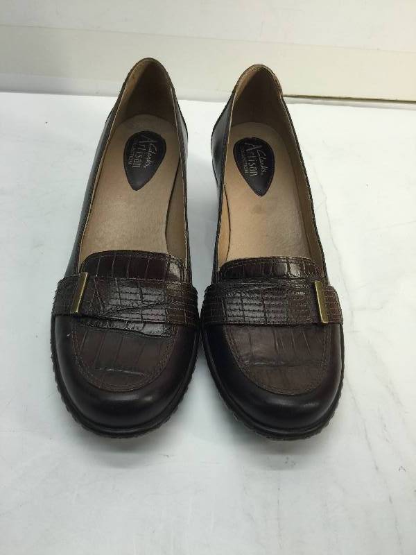 lot 3042 image: clarks brown artisan collection 7 12
