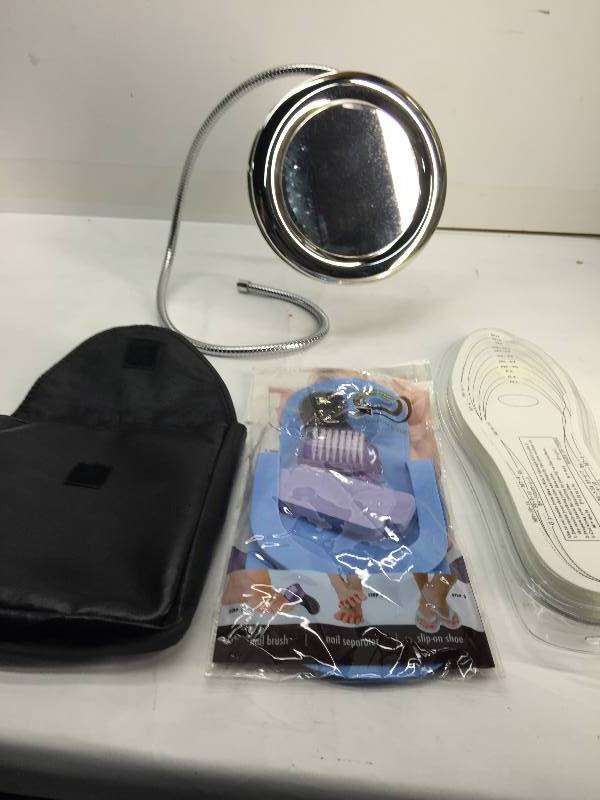 lot 3049 image: Foot Care products - Mount Mirror