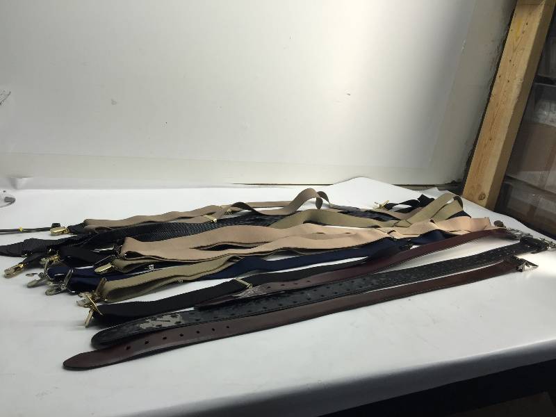 lot 3071 image: lot of belts