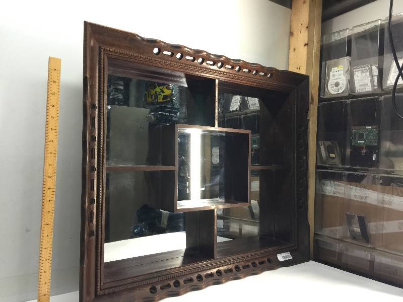 lot 3084 image: vintage mirror very nice