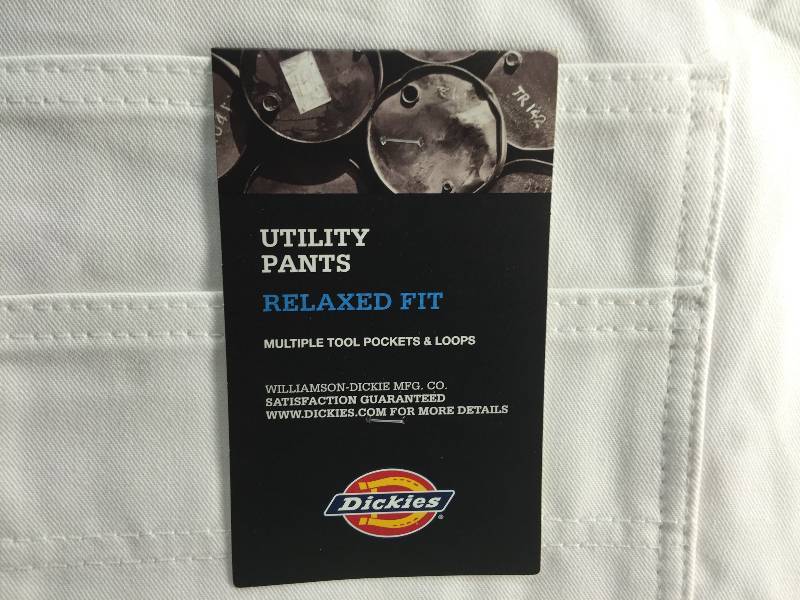 lot 3123 image: dickies painter pants (36x32)
