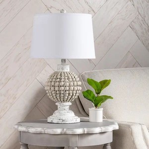 lot 98126 image: Haisley 25.75 Beaded Table Lamp Retail$155.97