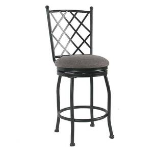 lot 98134 image: HomePop 24 Tristan Swivel Counter Stool - 24 inches Retail$75.98