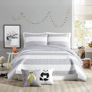 lot 97456 image: Urban Playground Lavelle Grey Quilt Set