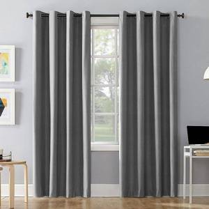 lot 97463 image: Sun Zero Duran Thermal Insulated Total Blackout Grommet Curtain Panel