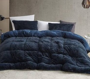 lot 97497 image: Are You Kidding Bare - Coma Inducer Oversized Comforter - Nightfall Navy (Shamspillows not included)