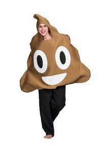 lot 97543 image: Eraspooky Adult Unisex Poop Emoji Funny Costume Fancy Dress One Size