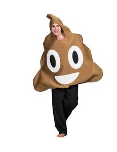 lot 97544 image: Eraspooky Adult Unisex Poop Emoji Funny Costume Fancy Dress One Size
