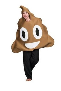 lot 97545 image: Eraspooky Adult Unisex Poop Emoji Funny Costume Fancy Dress One Size