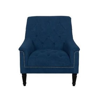 lot 97554 image: Aurora Sloped Tufted Nailhead Arm Chair