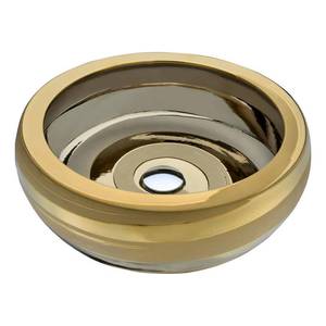 lot 97564 image: ANZZI Regalia Series Vessel Sink in Smoothed Gold