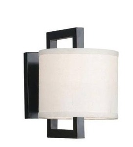 lot 97602 image: Shelby Modern Geometric 1 Light Wall Sconce - 7 x 10