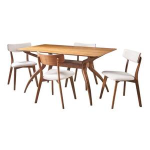 lot 97628 image: Nissie Mid-Century Dining Table by Christopher Knight Home