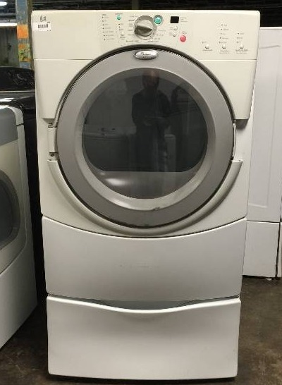 lot 595 image: Whirlpool Duet Front Load Dryer Electric Dryer