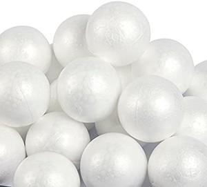 lot 37542 image: Juvale Foam Balls, Arts and Crafts Supplies 3 in, 24-Pack