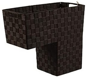 lot 37553 image: HomeModele Step Basket Stair Storage Basket Organizer with Handles Nylon-Woven