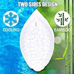 lot 37558 image: 2-Pack Cooling Bed Pillows for Sleeping - Adjustable Gel Shredded Memory Foam Pillow