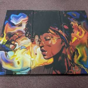 lot 37607 image: Canvas art
