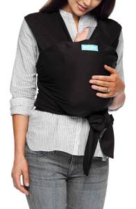 lot 37616 image: Moby Classic Wrap Baby Carrier - Black