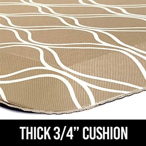 lot 37665 image: Kangaroo Original Standing Mat Kitchen Rug, Anti Fatigue Comfort Flooring Pads, Ergonomic Floor Pad for Office Stand Up Desk, 17x24